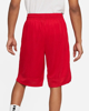 Immagine di NIKE - Pantaloncini corti da uomo rossi in tessuto traspirante