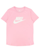 Immagine di NIKE - T shirt girocollo da donna rosa con logo bianco
