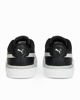 Immagine di PUMA - Sneakers da bambina nera con logo argento metallizzato, numerata 28/35 - CARINA 2.0 MERMAID PS
