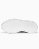 Immagine di PUMA - Sneakers da bambina bianca con logo argento metallizzato, numerata 28/35 - CARINA 2.0 MERMAID PS