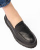 Immagine di ROSY ROSE - Mocassino nero VERA PELLE - lavorazione artigianale MADE IN ITALY