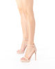 Immagine di MISS GLOBO - Sandalo nude tacco 12,5cm - soletta VERA PELLE