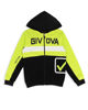 Immagine di GIVOVA - TUTA RAGAZZO NERA/LIME CON FELPA FULL ZIP