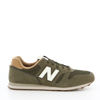 Immagine di NEW BALANCE - Sneakers da uomo verde scuro con logo bianco