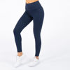 Immagine di SKECHERS - Leggins da donna a vita alta in tessuto traspirante blu con protezione solare UPF 40+