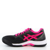 Immagine di ASICS - Scarpa da padel nera e rosa con ammortizzazione in GEL, numerata 37,5/42 - GEL PADEL PRO 5