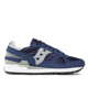 Immagine di SAUCONY - Sneakers da uomo blu e grigia in VERA PELLE scamosciata con intersuola in EVA - JAZZ ORIGINAL