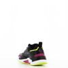 Immagine di PUMA - Sneakers da donna nera e viola con dettagli giallo fluo e soletta in memory foam - X RAY 2 SQUARE