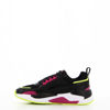 Immagine di PUMA - Sneakers da donna nera e viola con dettagli giallo fluo e soletta in memory foam - X RAY 2 SQUARE