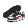 Immagine di PUMA - Sneakers da uomo nera e bianca con dettagli rossi e soletta in memory foam - REBOUND JOY LOW