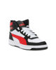 Immagine di PUMA - Sneakers alta da uomo nera e bianca con dettagli rossi e soletta in memory foam - REBOUND JOY