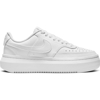 Immagine di NIKE - Sneakers da donna bianca in VERA PELLE con suola spessa - COURT VISION ALTA LTR