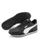 Immagine di PUMA - Sneakers da uomo nera e bianca in VERA PELLE con soletta in memory foam - ST RUNNER V3 L