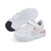 Immagine di PUMA - Sneakers da bambina bianca e rosa con logo grigio e soletta in memory foam, numerata 28/35 - X-RAY SPEED LITE AC PS