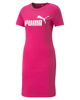 Immagine di PUMA - Vestito sportivo fuchsia a maniche corte con logo bianco