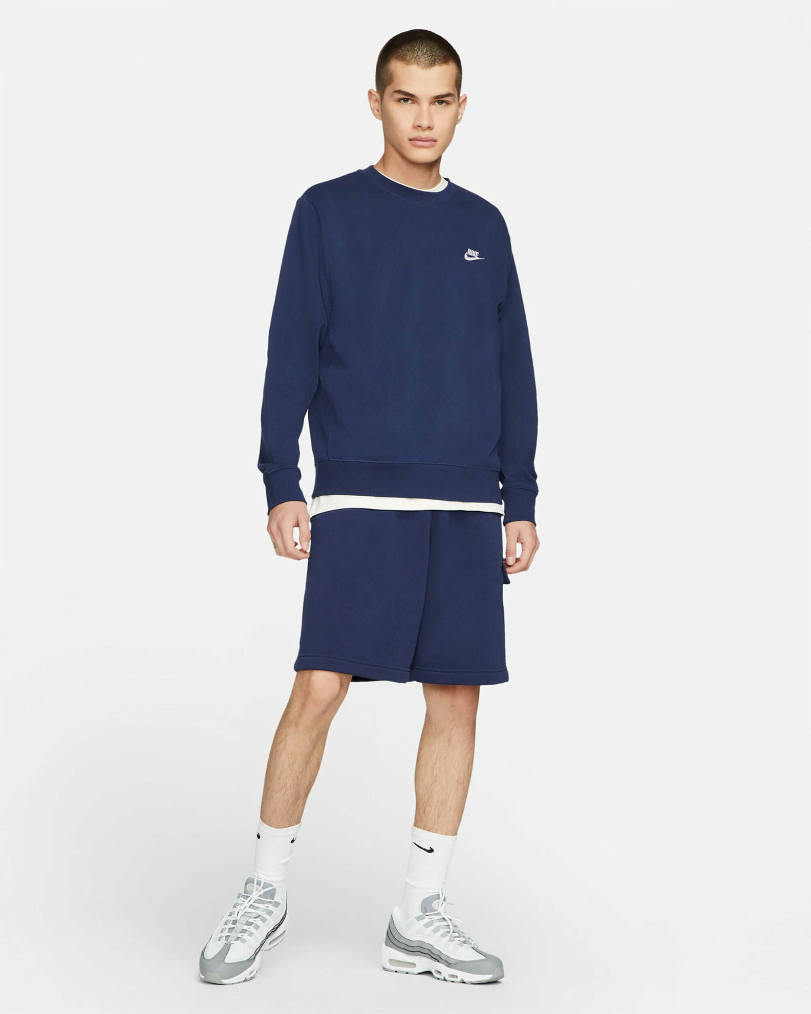 T-Shirt da Uomo a Manica Lunga con Pullover Lavorato a Maglia a Maniche Lunghe T