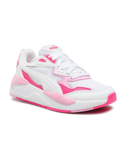 Immagine di PUMA - Sneakers bianca con dettagli rosa e soletta in memory foam, numerata 36/39 - X-RAY SPEED JR