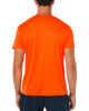 Immagine di ASICS - T shirt da running uomo arancione in tessuto traspirante con logo riflettente