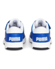 Immagine di PUMA - Sneakers da bambino bianca e blu con soletta in memory foam e logo nero, numerata 28/35 - REBOUND LAYUP LO SL V PS