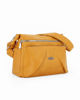 Immagine di COVERI COLLECTION - Borsa gialla con doppia tasca frontale e tracolla regolabile