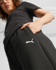 Immagine di PUMA - Pantalone da donna nero a palazzo con elastico in vita e lacci