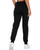 Immagine di PUMA - Pantalone da donna nero con logo bianco
