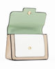 Immagine di JUST GOLF - Borsa menta e beige con tracolla scorrevole