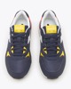 Immagine di PUMA - Sneakers blu e bianca con dettagli rossi e gialli, numerata 36/39 - N 92 GS