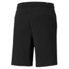 Immagine di PUMA - Pantalone corto da uomo nero con logo bianco slim fit
