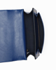 Immagine di CORTINA POLO STYLE - Tracolla blu con patta e tasca frontale, dettaglio rivetti