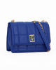 Immagine di JUST GOLF - Tracolla blu elettrico con patta e piccole borchie