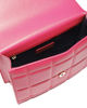 Immagine di JUST GOLF - Tracolla fuxia con patta e piccole borchie