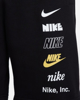 Immagine di NIKE - Pantalone corto da uomo nero con logo bianco e giallo