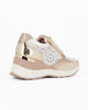 Immagine di MISS GLOBO - Sneakers beige con zeppa