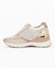 Immagine di MISS GLOBO - Sneakers beige con zeppa