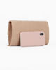 Immagine di MISS GLOBO - Pochette tracolla beige effetto scamosciato