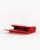Immagine di MISS GLOBO - Pochette rossa in vernice con patta