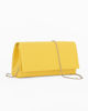 Immagine di MISS GLOBO - Pochette gialla in vernice con patta