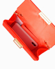 Immagine di MISS GLOBO - Pochette tracolla arancio effetto scamosciato