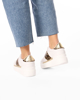 Immagine di ZOE - Sneakers bianca con inserti maculati