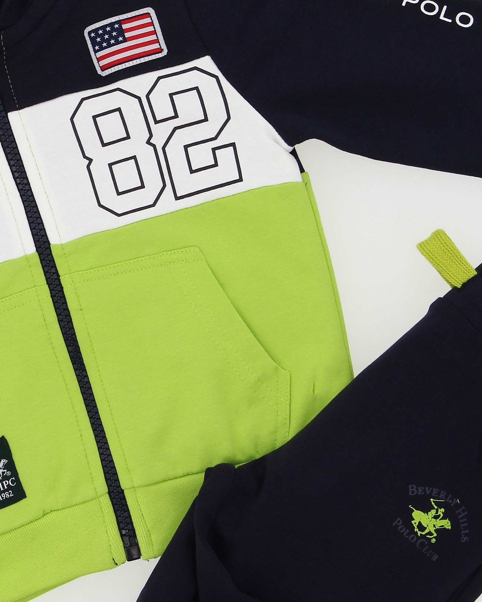 Felpa Chicco Con Cappuccio Per Bambini - 100% Cotone, Zip Frontale, Primavera/Autunno - Foto 10