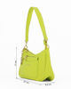 Immagine di ENRICO COVERI - BORSA VERDE LIME A SPALLA CON POUCH RIMOVIBILE