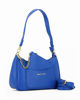 Immagine di ENRICO COVERI - BORSA BLU A SPALLA CON POUCH RIMOVIBILE