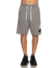 Immagine di NIKE - Pantaloncini corti da uomo grigi con logo bianco e nero