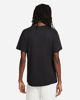 Immagine di NIKE - T shirt girocollo da uomo nera in cotone con dettagli bianchi e oro
