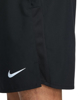Immagine di NIKE - Pantaloncino da uomo nero in tessuto traspirante con logo bianco