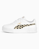Immagine di PUMA - Sneakers da bambina bianca con logo leopardato e soletta in memory foam, numerata 28/35 - CARINA 2.0 ANIMAL PS