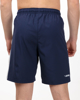 Immagine di PUMA - Pantaloncini da padel uomo blu in tessuto traspirante con logo bianco
