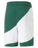 Immagine di PUMA - Pantaloncini corti da uomo verdi e bianchi