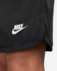 Immagine di NIKE - Pantaloncino costume da bagno uomo nero con logo bianco e tasca posteriore